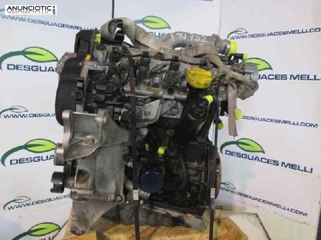 Motor completo f9q752 de renault de l...