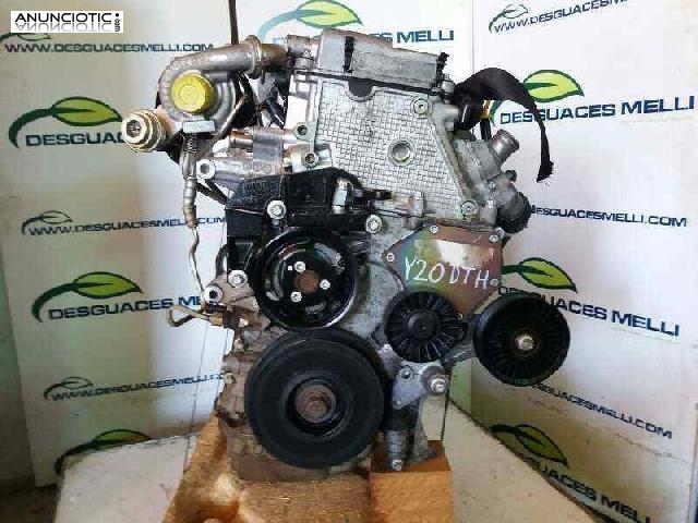 Motor completo tipo y20dth de opel -