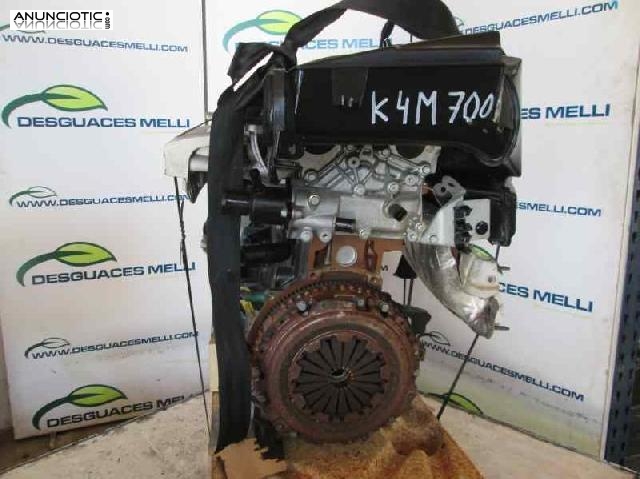 Motor completo k4m700 de scenic