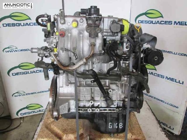 Motor completo g16b de suzuki de baleno