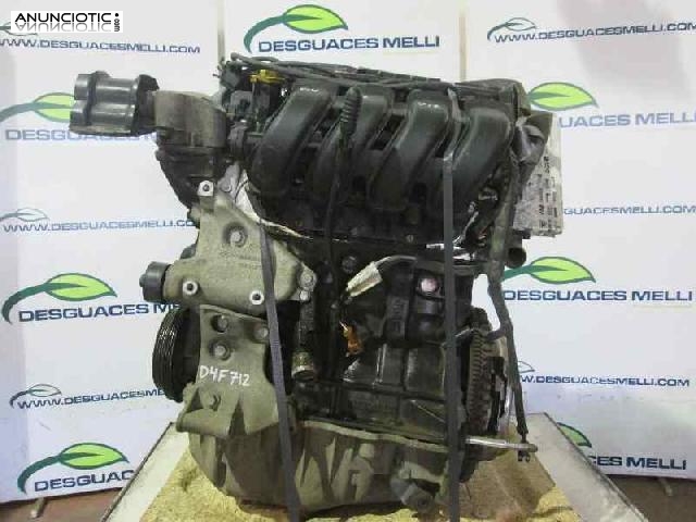 Motor completo tipo d4f712 de renault...