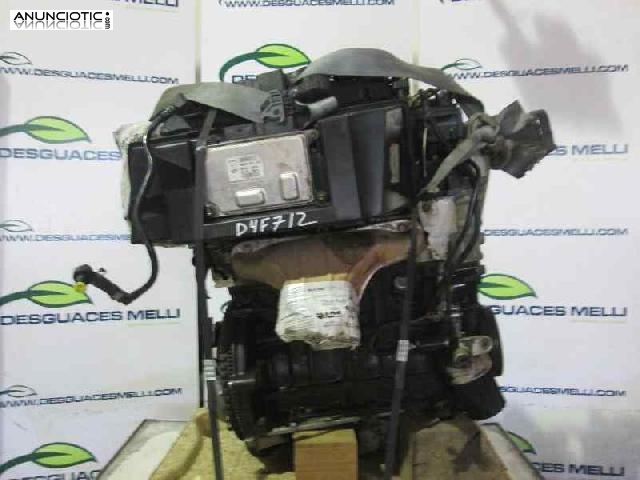 Motor completo tipo d4f712 de renault...