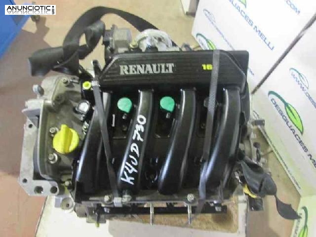 Motor completo k4jd730 de megane