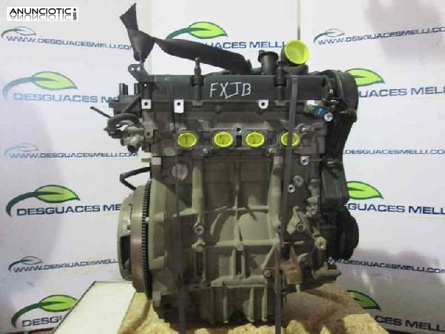 Motor completo fxjb de fiesta