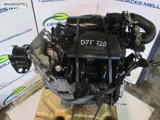 Motor completo tipo d7f720 de renault -