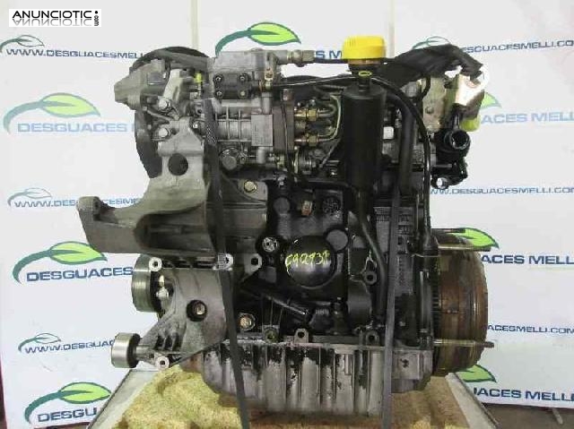 Motor completo f9q731 de scenic