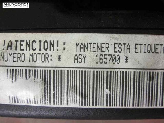 Motor completo tipo asy de seat - ibiza