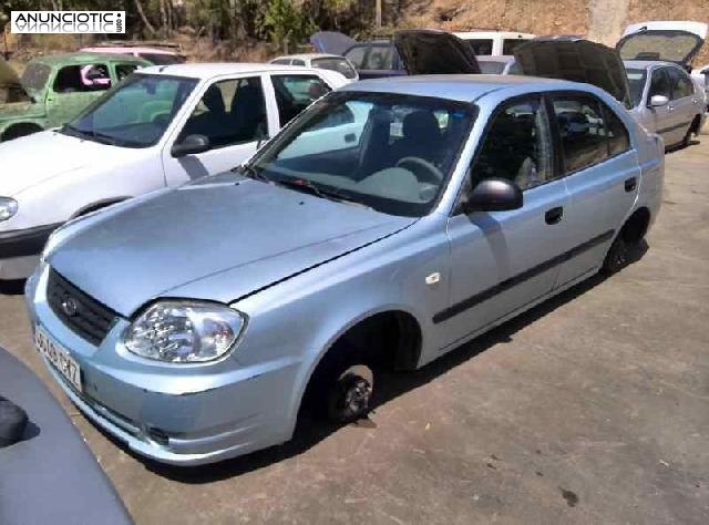 Despiece de hyundai accent (lc) (1999 -