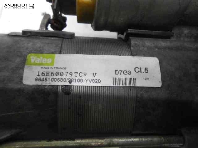 Motor arranque 3263728 d7g3 citroen c4