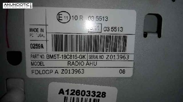 Sistema audio / radio cd 3453336