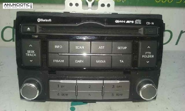 Sistema audio / radio cd 3478128 hyundai