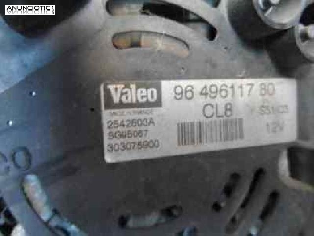 Alternador 213634 5705fa peugeot 307