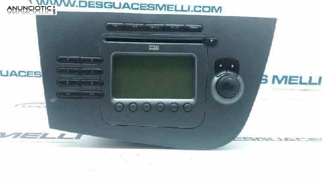 Radio cd seat leon (1p1) (2005 - 2012)