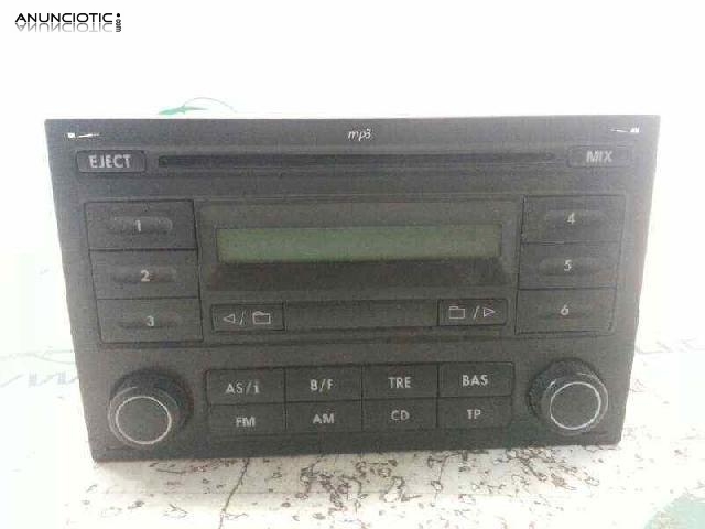 Radio cd volkswagen polo (9n3) (2005 -