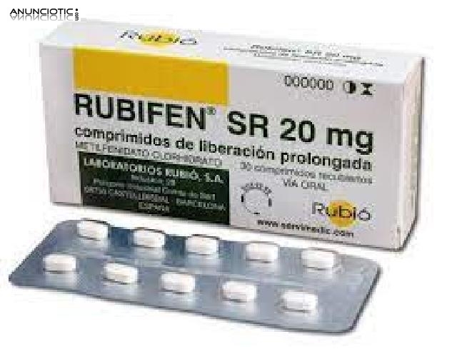 Concerta -Ritalin -Rubifen