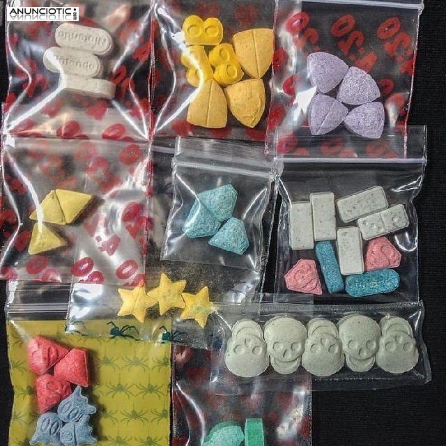 LSD, Molly, Codeine syrup, ketamina, mdma y fentanilo están disponibles