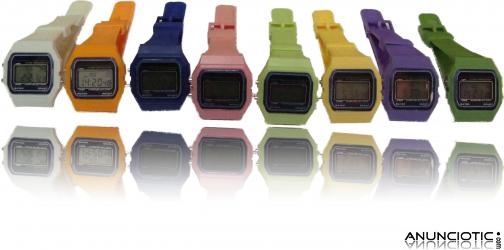 Reloj Retro Vintage colores..LIQUIDACION...OPORTUNIDAD