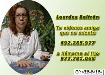 Lourdes Beltrán videncia y tarot para hoy . A veces una palabra puede cambiar tu vida