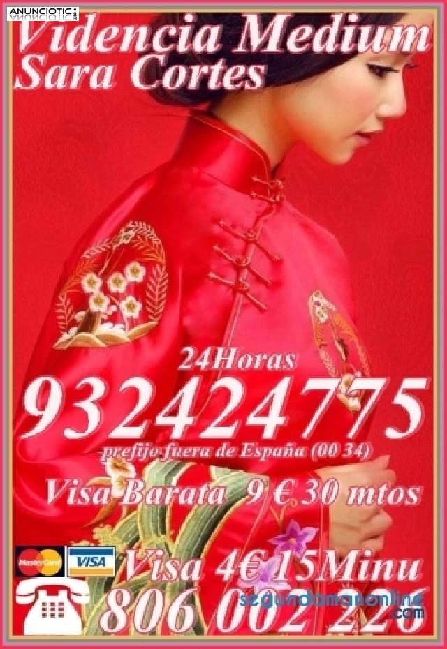 Tarot  Sara Cortes 932 424 775  desde 4 15 min, 7 20mts 9 30mts. 60M 20 