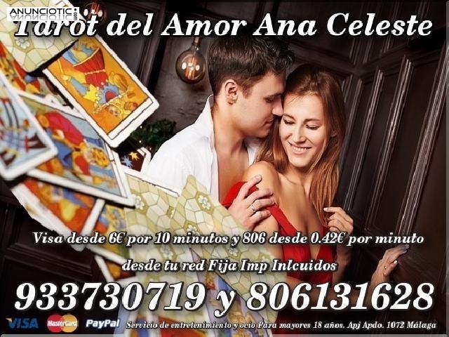 Tarot del Amor Certero sin mentiras Ana Celeste 806 a 0.42/m