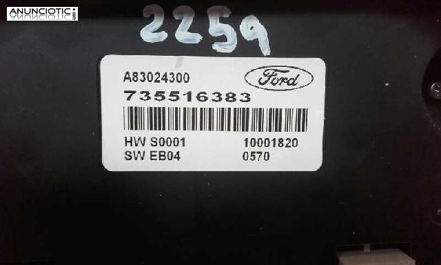 Mando calefaccion 735516387 ford ka año 2010