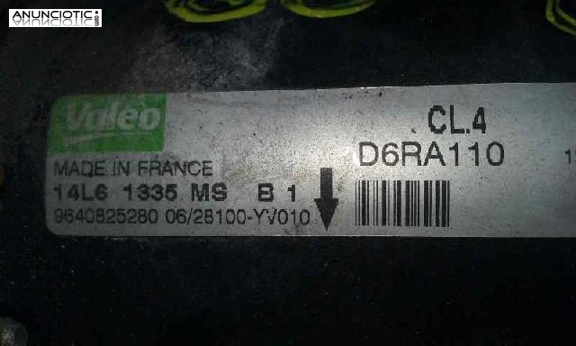 Motor arranque 3374646 d6ra110 citroen