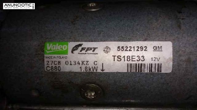 Motor arranque 3625340 ts18e33 opel