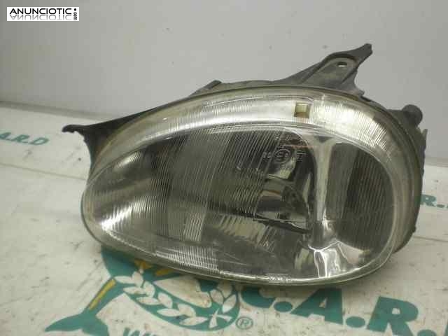 Faro izquierdo 2715253 opel corsa b x17d