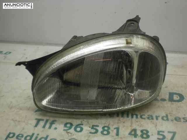 Faro izquierdo 2715253 opel corsa b x17d