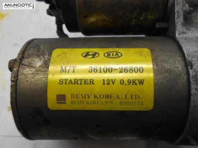 Motor arranque 3288617 3610026810 kia