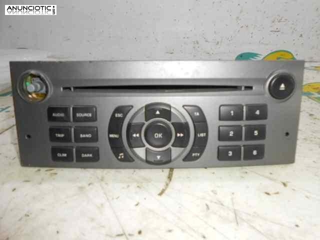 Sistema audio / radio cd 3383529 peugeot