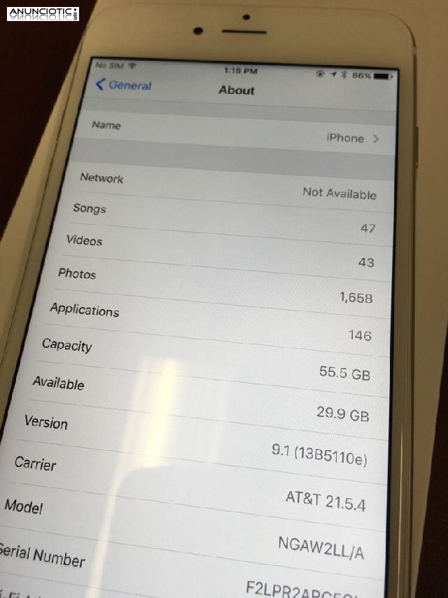 Apple iPhone 6 128GB (Factory Unlocked)