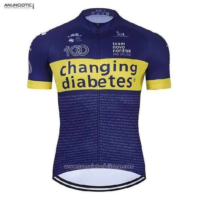 Comprar maillot ciclismo Novo Nordisk barata