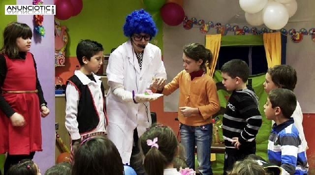 Animadores  fiestas infantiles Las Palmas cumpleaños domicilio comuniones