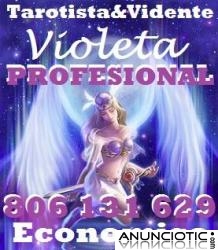  Tarot Violeta PROFESIONAL 806 131 629  SOLO  0. 42 /min.