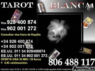 BLANCA vidente natural visa 928400874 ofertas visa 30Minutos-20Euros
