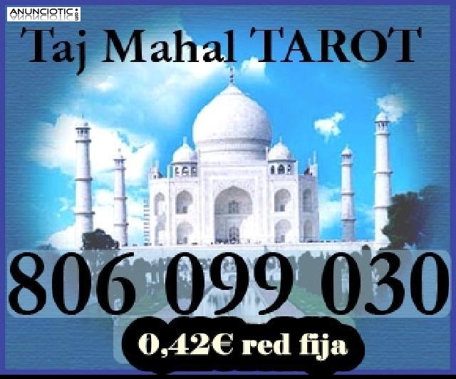 Tarot barato y fiable: 806 099 030. El Taj Mahal Tarot oferta a 0,42../