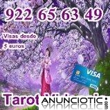tarot barato por tarjeta visa 922 099 323 desde 5 euros