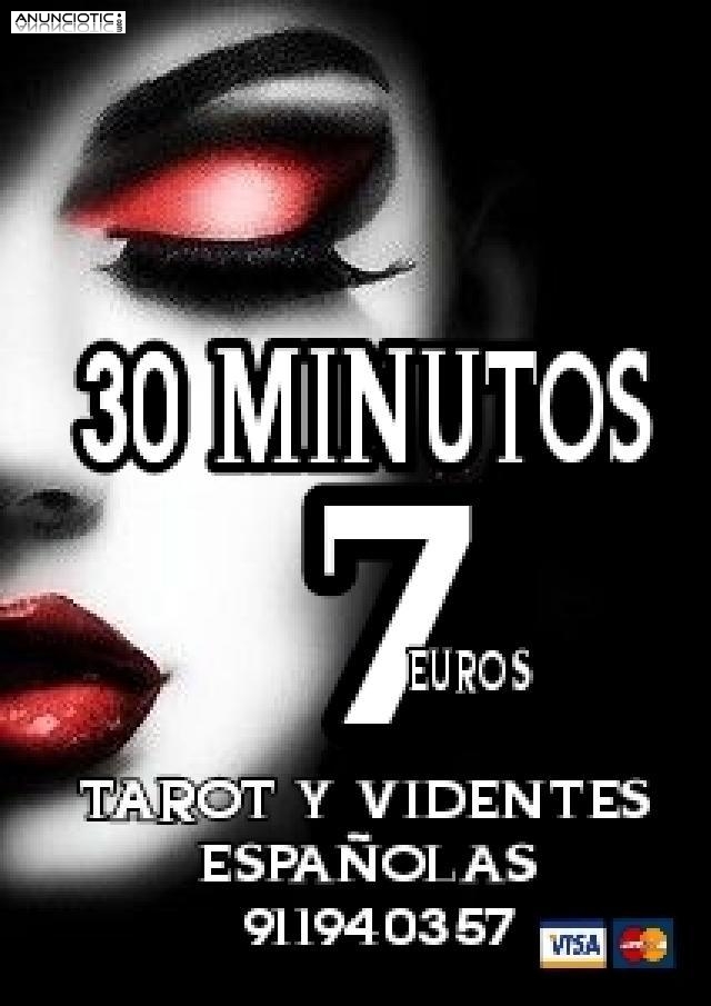 TAROT Y VIDENTES VISA 30 MINUTOS 7 EUROS 