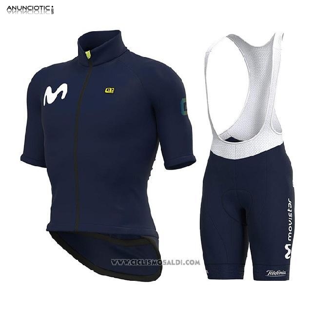 Abbigliamento ciclismo 2022 Movistar