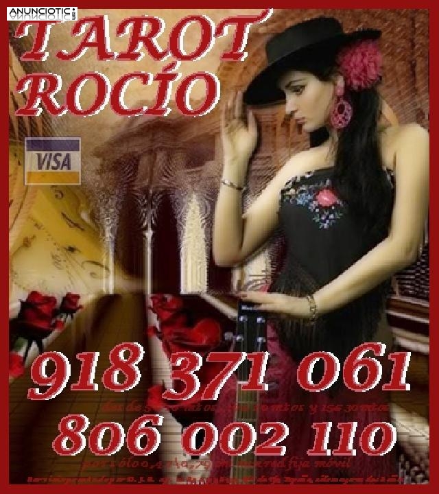  Tarot barato Rocío 5 15min 918 371 061. Tarot barato 806 002 110 por sólo