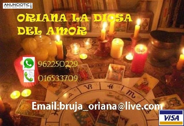 ORIANA ESPECIALISTA EN AMARRES DE AMOR