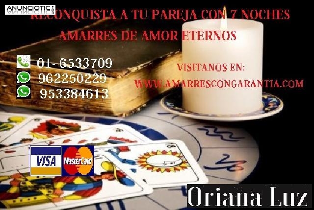 ORIANA ESPECIALISTA EN AMARRES DE AMOR