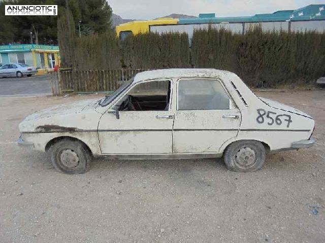 Despiece 8567 renault 12 1979 4 puertas