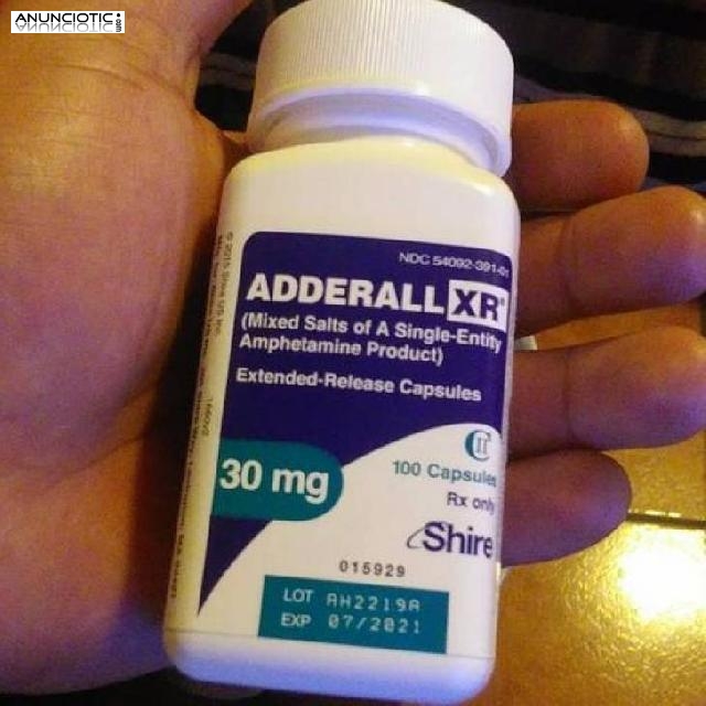 Adderall 30 cápsulas.-Adderall 30