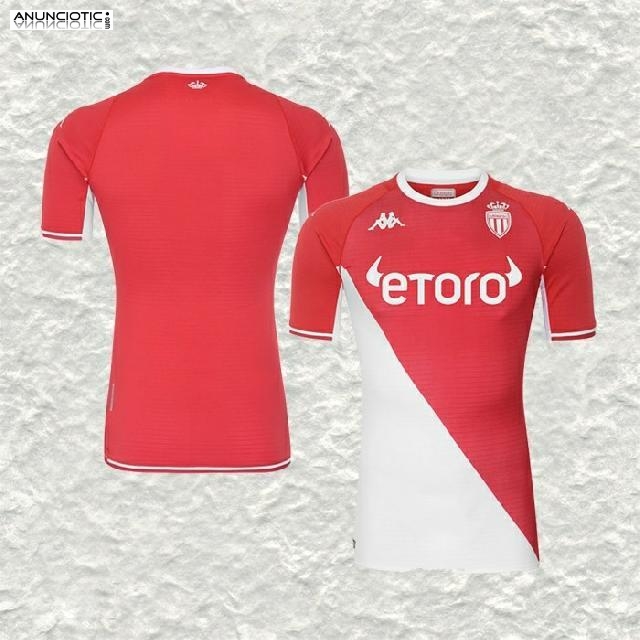 camiseta AS Monaco barata 21/22