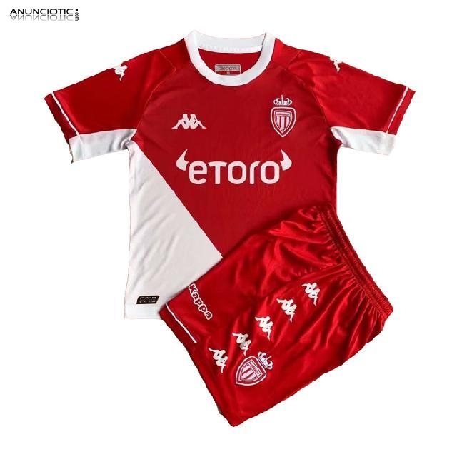 camiseta AS Monaco barata 21/22