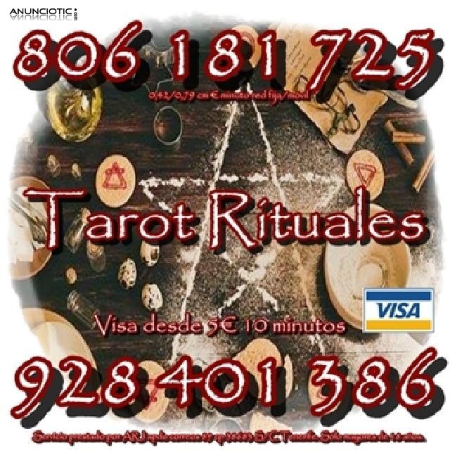 Tarot Rituales por sólo 0,42 cm min. Visa oferta 5 10 min.