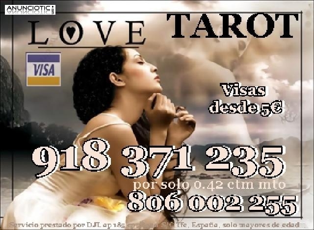 Tarot barato Carol 5 15min 918 371 235. Tarot barato 806 002 211 por sólo 