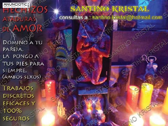 SANTINO KRISTAL ESPECIALISTA en AMARRES y VUDU